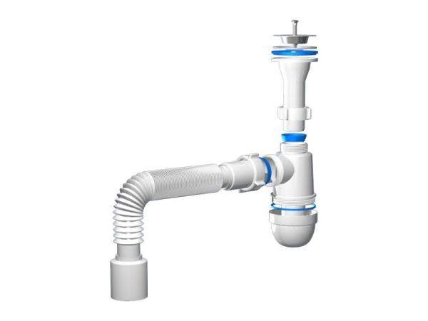 Сифон для умывальника 1 1/4" код A001769