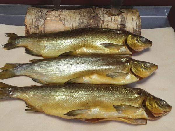 Сиг холодного копчения потр. (Обская Губа) ~ 700 гр.