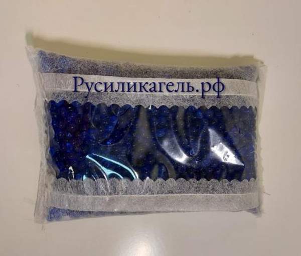 Силикагель индикаторный фасованный (синего цвета) 1 кг