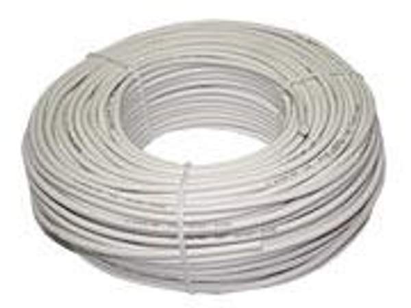 Силиконовый высоковольтный кабель ПРКВ-1-20 6.3 мм 20 кВ Белый