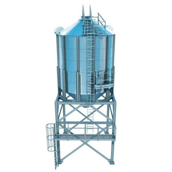 Силос с конусным дном СКЭ -1-3,2 Диаметр 3,2 м, угол конуса 45 град