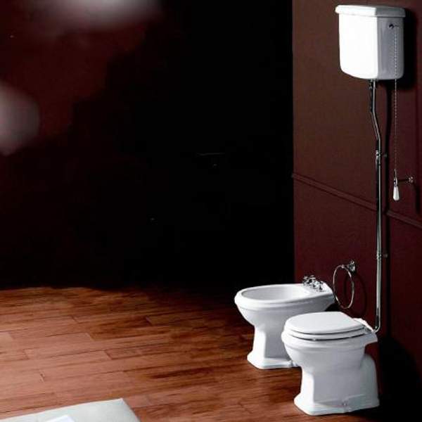 SIMAS SIMAS Arcade AR801bi+AR802bi+R01cr+F90cr Унитаз с бачком (хром)