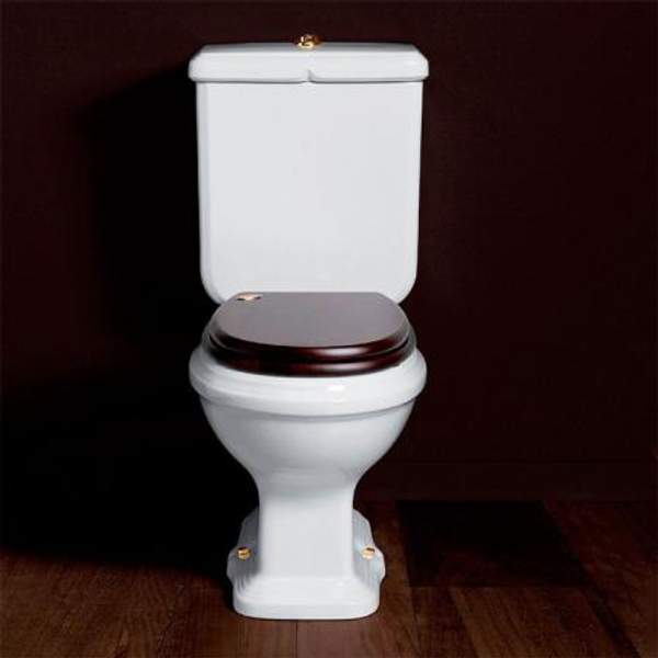 SIMAS SIMAS Arcade AR831bi+AR822bi+D21oro Унитаз моноблок (белый, золото)