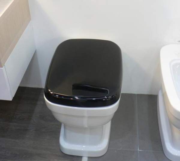 SIMAS SIMAS Evolution EVO004nero Сиденье с крышкой (черный)