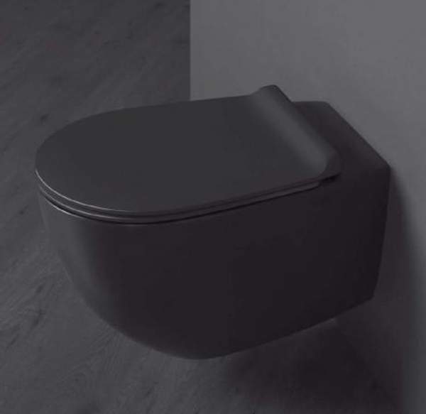 SIMAS SIMAS Vignoni VI004nero Сиденье с крышкой (микролифт)