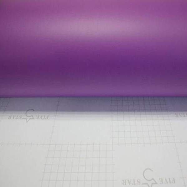 Сиреневая матовая пленка