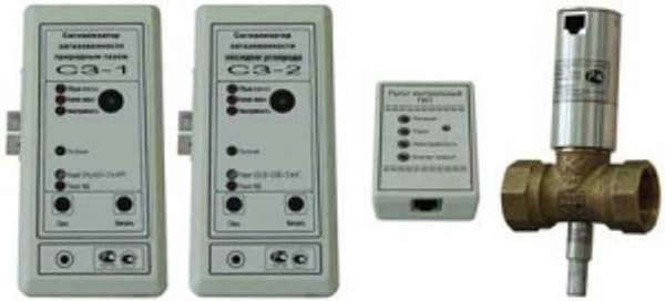 Система автоматического контроля загазованности модернизированная