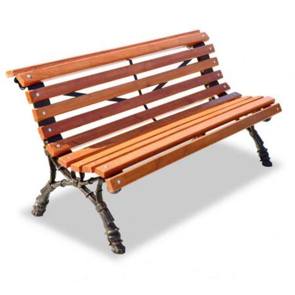 Скамейка чугунная НОВАЯ ЕВРОПА (1,2 м)