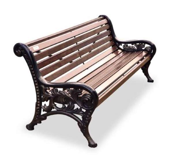 Скамейка чугунная «НОВЫЙ ПАРК» (1,5 м (127 кг.))