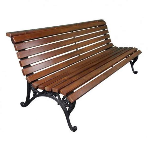 Скамейка чугунная РЯЗАНЬ (0.6 м (кресло))