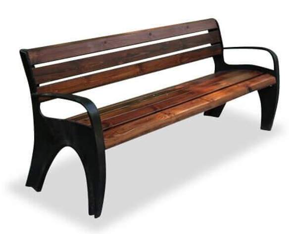 Скамейка чугунная Волна (2,0 м)