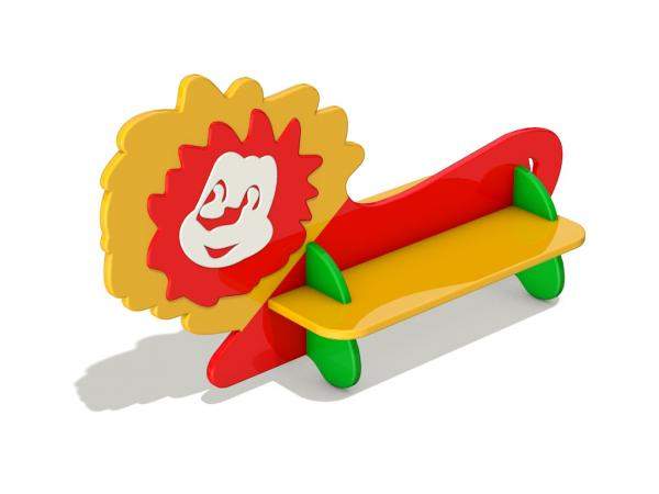 Скамейка детская Львёнок