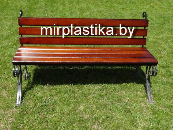 Скамейка (лавочка) Премиум. Парковая. Доставка.
