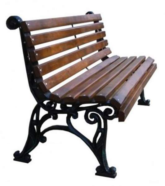 Скамейка парковая "КЛС-18" чугунные опоры