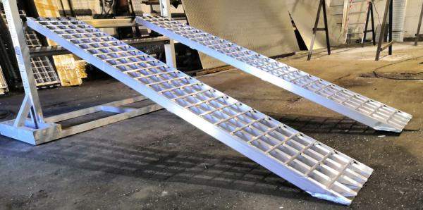 Сходни алюминиевые 500 кг/на пару