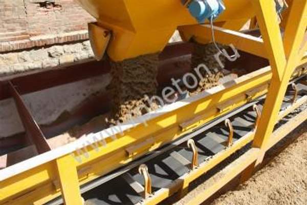 Скиповый бетонный завод HZS 40