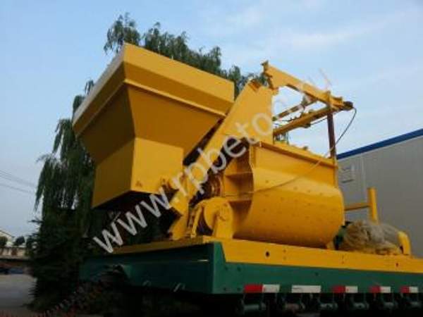 Скиповый бетонный завод HZS 50