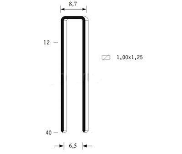 Скоба каркасная "92"