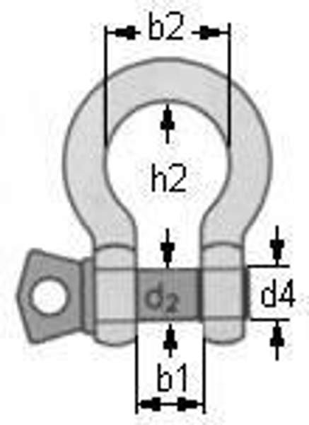 Скоба такелажная СИ