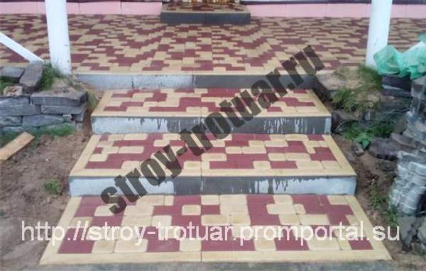 Сколько стоит квадратный метр укладки тротуарной плитки