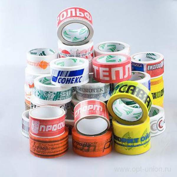 Скотч c логотипом