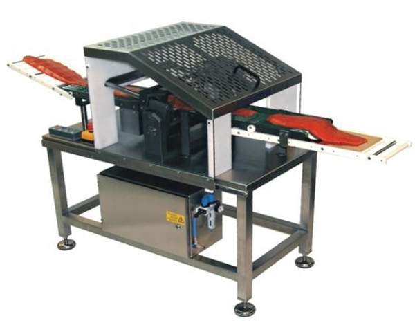 Слайсер гильотинный для нарезки рыбного филе