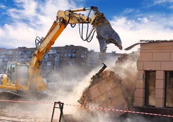 Слом, снос зданий, сооружений, строений, построек, домов. Демонтаж конструкций. Промдемонтаж.