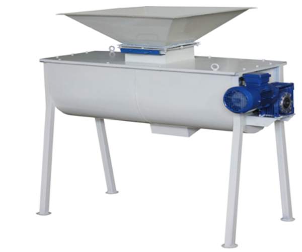 Смеситель лопастной.Горизонтальный смеситель.