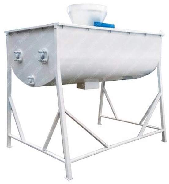 Смеситель одновальный / двухвальный горизонтальный лопастной