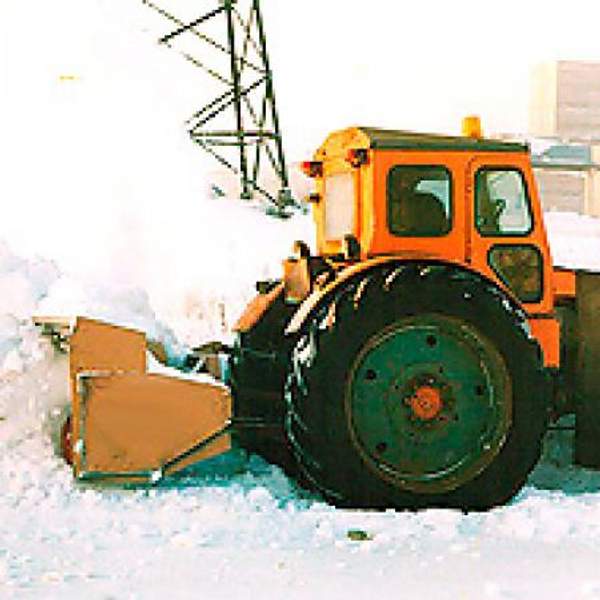 Снегоочиститель шнекороторный механический модернизрованный для задней навески