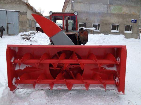 Снегоочиститель шнекороторный на 2,3 метра для передней навески