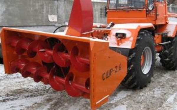 Снегоочиститель шнекороторный на 2,6 метра для задней навески