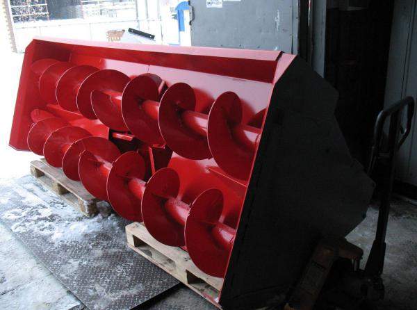 Снегоочиститель шнекороторный на 3,2 метра для задней навески