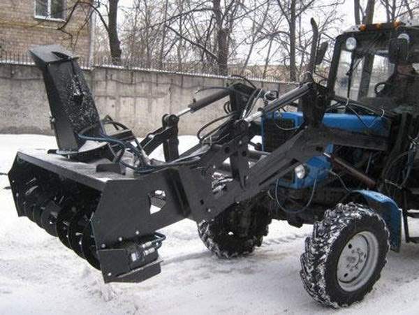 Снегоротор МТЗ экскаватор погрузчик мини погрузчик