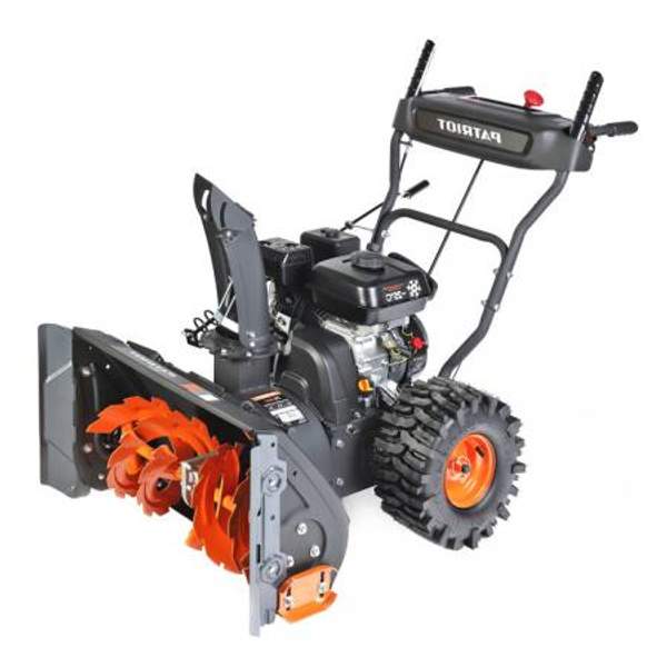 Снегоуборщик PATRIOT PS 603 7 л.с. колесо 14 бензиновый двигатель самоходный