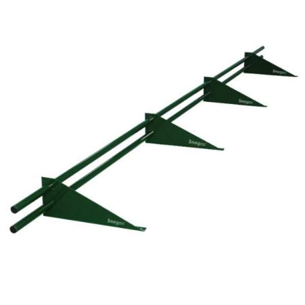 Снегозадержатель Snegos "Эконом" 1,5 мм L 3000 мм RAL 6005