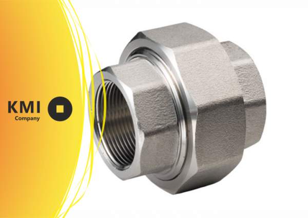 Соединение резьбовое нержавеющее Gas, американка G 1/2 08Х18Н10, ЭИ119, AISI 304 вр/вр