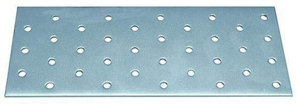 Соединительная платина оцинкованная - 100х200х2