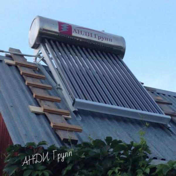 Солнечный коллектор Дача-Люкс XFS-II-20-170 бак 170л нержавеющая сталь