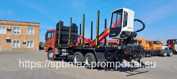 Сортиментовоз CHACMAN SX3258 с ГМУ VM10L86K