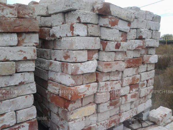 Состаренный царский кирпич для реставрации 18-19 века (старинный)
