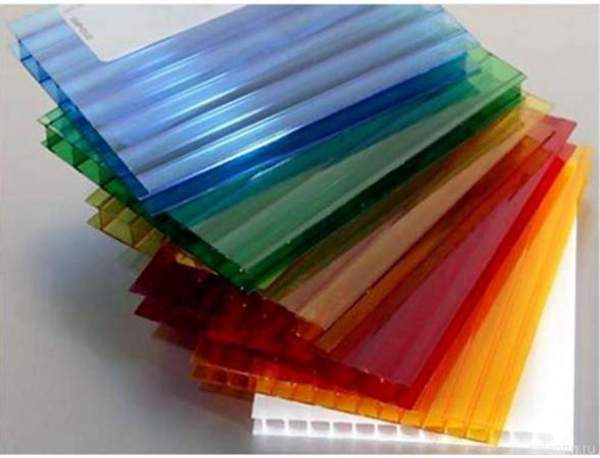 Сотовый поликарбонат.