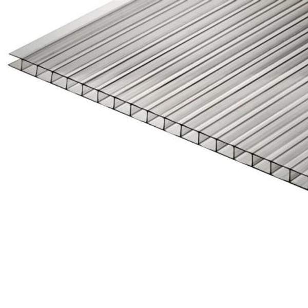 Сотовый поликарбонат GOLDEN PLAST Прозрачный 12000х2100х10 мм