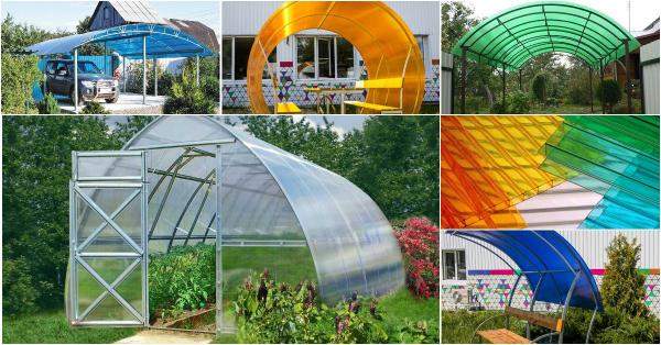 Сотовый поликарбонат от 4 до 10мм. Прозрачный и цветной. ВсеТеплицы №41