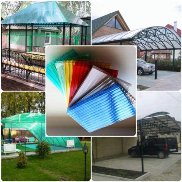 Сотовый поликарбонат от 4 до 10мм. Прозрачный и цветной. ВсеТеплицы №42