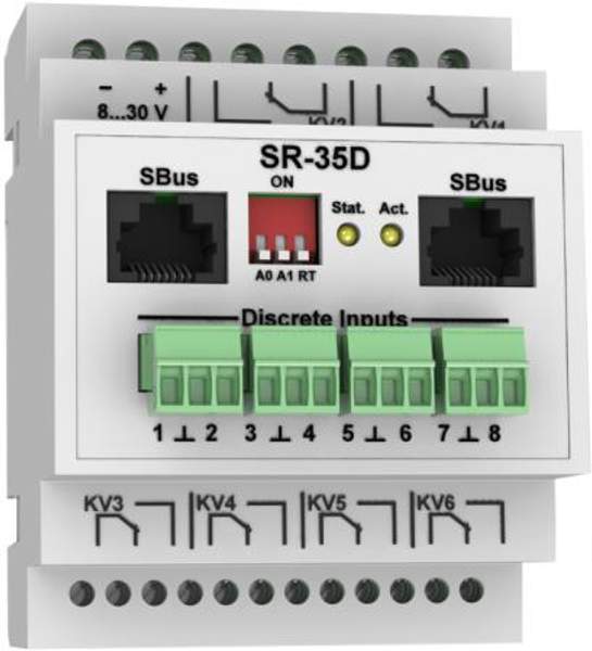 SR-35D - модуль управления релейными выходами