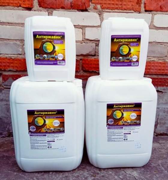 Средство Антиржавин (концентрат 40 л.) для промывки отопления