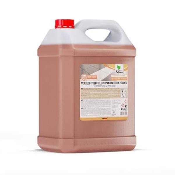 Средство для очистки после ремонта (кислотное) Clean&Green