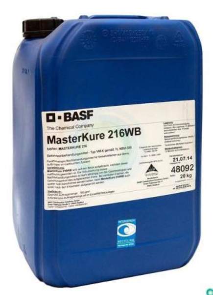 Средство для ухода за бетоном MasterKure® 216 WB (MasterKure® 216),20 кг