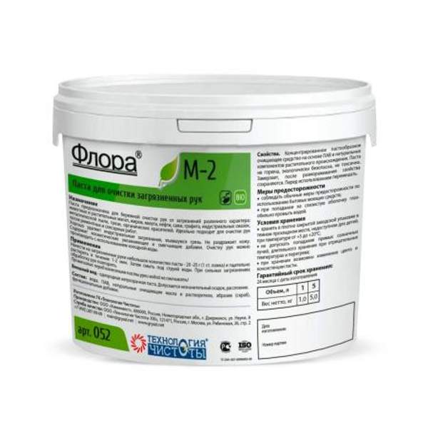 Средство моющее Флора М-2, 1л
